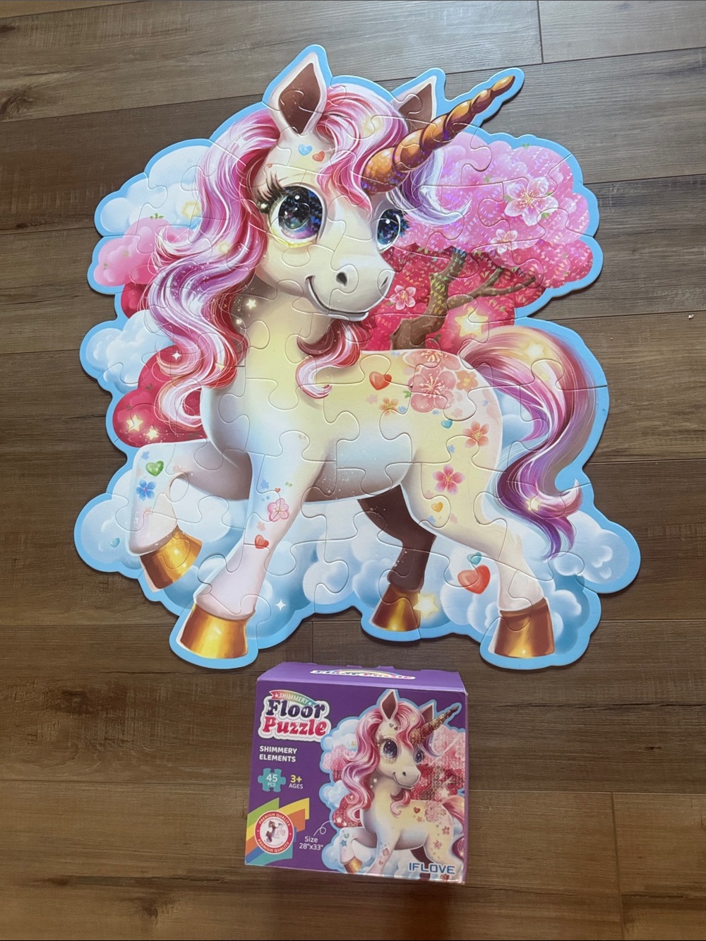 Unicorn Floor Puzzle